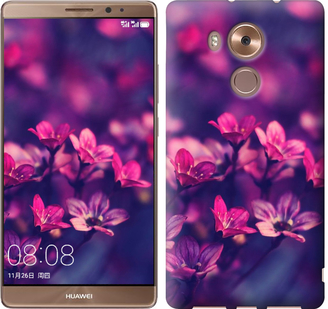 

Чехол Пурпурные цветы для Huawei Mate 8 176747