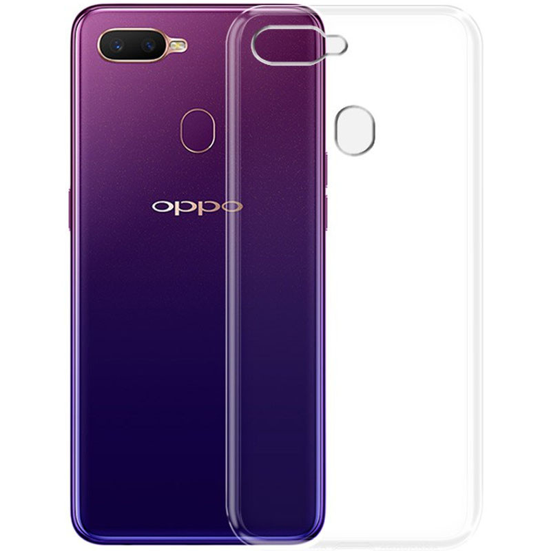 TPU чехол Epic Transparent 1,5mm для Oppo A5s / Oppo A12