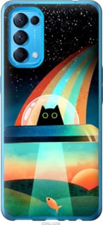 

Чохол Кот, нло, радуга, рыба для Oppo Find X3 Lite 1403377