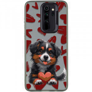 TPU+PC чехол TakiTaki Love magic glow для Xiaomi Redmi Note 8 Pro