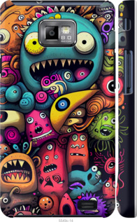 

Чехол Cмешные монстры для Samsung Galaxy S2 i9100 1508111