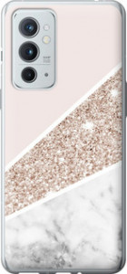 Чехол Пастельный мрамор для OnePlus 9RT