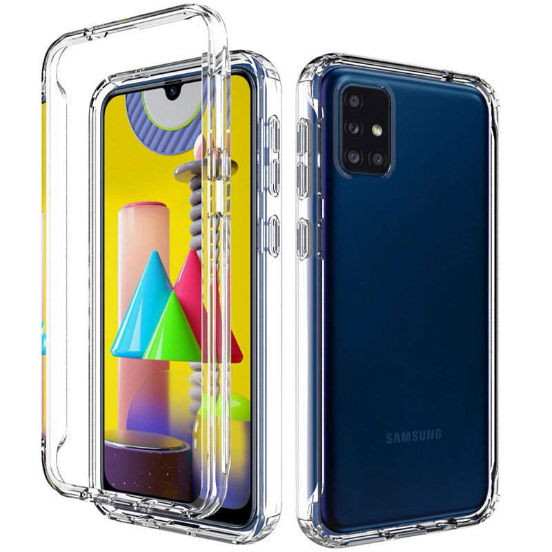 

Чохол TPU + PC Full Body з захистом 360 на Samsung Galaxy A71 (Прозорий) 1058410