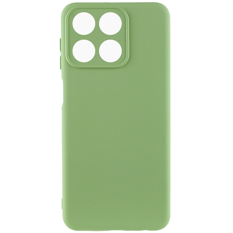 Чехол Silicone Cover Lakshmi Full Camera (A) для Huawei Honor X8a (Зеленый / Pistachio)