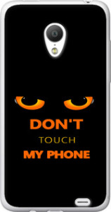 Чехол Don't touch the phone для Meizu MX3