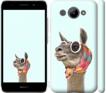 

Чехол Модная лама для Huawei Y3 (2017) 753418