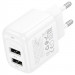 Фото СЗУ Hoco CS51A Surplus (2USB-A) (White) на vchehle.ua