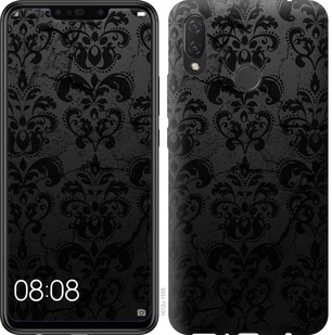 

Чехол узор черный для Huawei Honor Play 672176