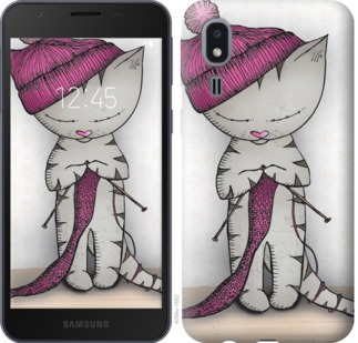 

Чохол Кішка рукодільниця на Samsung Galaxy A2 Core A260F 763409