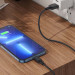 Купити Дата кабель Hoco X90 Cool silicone USB to Lightning (1m) (Black) на vchehle.ua