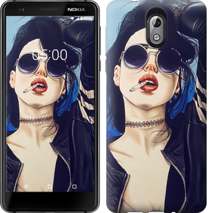 

Чохол Дівчина на стилі на Nokia 3.1 670563