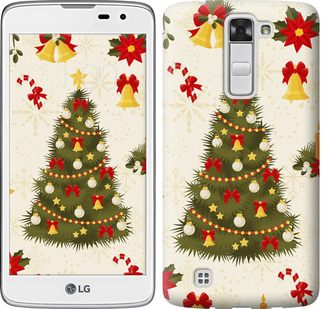

Чехол Новогодняя елка для LG K8 K350E 450985