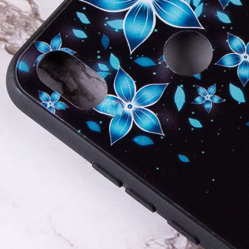 TPU+Glass чохол Diversity на Xiaomi Redmi Note 5 Pro / Note 5 (AI Dual Camera) (Bloom) в магазині vchehle.ua