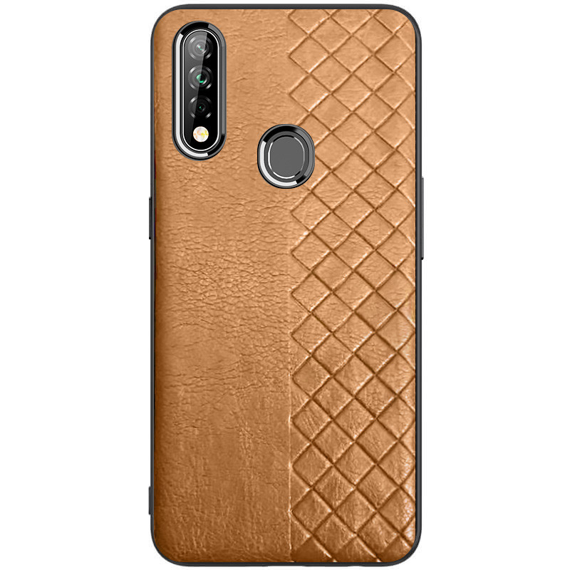 

Шкіряна накладка WeaveSide (PU) на Oppo A31 (Коричневий) 915387
