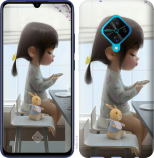 

Чохол Мила дівчинка з зайчиком на Vivo V17 878553