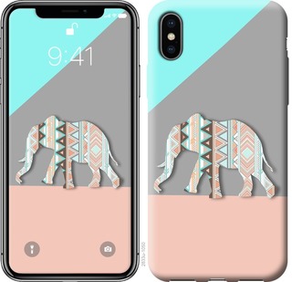 

Чохол Візерунчастий слон на iPhone XS Max 672369