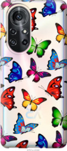 Чехол Красочные мотыльки для Huawei Nova 8 Pro