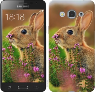

Чехол Кролик и цветы для Samsung Galaxy J3 Pro 705723