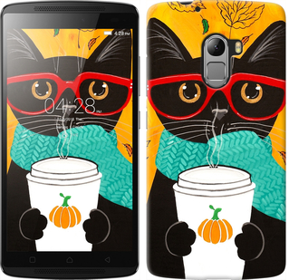 

Чехол Осенний кот для Lenovo A7010 581029