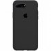 Чехол Silicone Case Full Protective (AA) для Apple iPhone 7 plus / 8 plus (5.5") (Черный / Black)