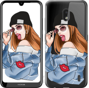 

Чехол Девушка v3 для Nokia 2.2 843280