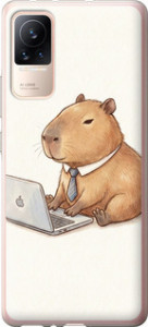 Чохол Funny Capybara CEO Working на Xiaomi Civi