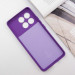 Фото Чехол Silicone Cover Lakshmi Full Camera (A) для Xiaomi Redmi Note 13 Pro 4G / Poco M6 Pro 4G (Фиолетовый / Purple) в магазине vchehle.ua