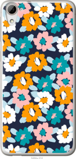 

Чехол Цветочный фон v3 для HTC Desire 826 dual sim 1434389