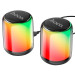 Уценка Bluetooth Колонка Hoco BS56 Colorful 2in1 (Вскрытая упаковка / Black)
