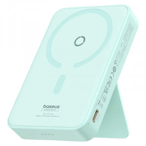 Портативное ЗУ Power Bank Baseus MagPro Magnetic Bracket PD20W с БЗУ 5000mAh PPCXZ05