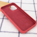 Фото Чохол Silicone Case Full Protective (AA) на Apple iPhone 12 Pro Max (6.7") (Дефект упаковки / Червоний / Camellia) в маназині vchehle.ua