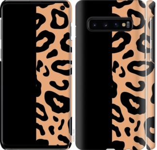 Чехол Пятна леопарда для Samsung Galaxy S10
