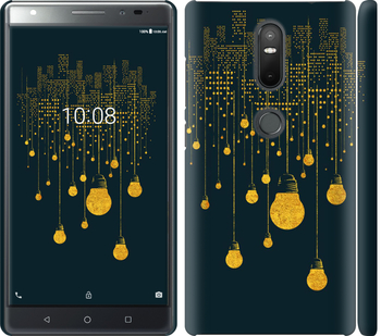 

Чехол Иллюстрация ночного города для Lenovo Phab 2 Plus 592304