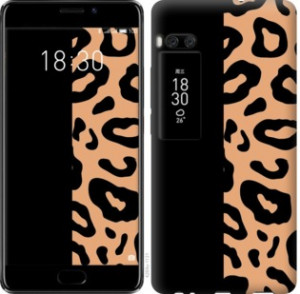 Чехол Пятна леопарда для Meizu Pro 7 Plus
