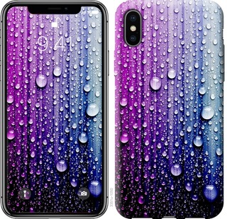 

Чехол Капли воды для iPhone XS Max 669157