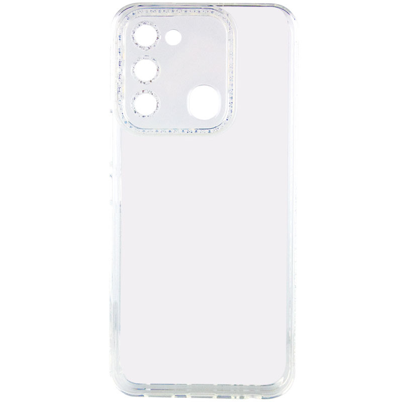 Фото Чохол TPU Starfall Clear на TECNO Spark 8C (Прозорий) на vchehle.ua