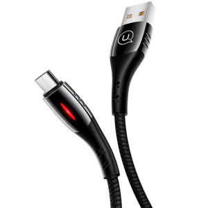 Дата кабель USAMS US-SJ346 Smart Power-off Micro Cable U-Tone (1.2m)