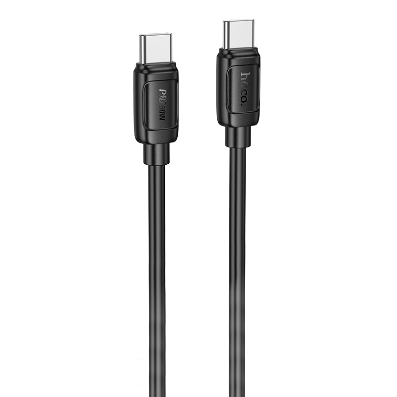 Дата кабель Hoco X115 Surpass Type-C to Type-C 60W (1m) (Black)
