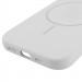 Купити Чохол Silicone Case Full Protective (AA) NO LOGO with Magnetic Safe на Apple iPhone 14 (6.1") (Білий / White) на vchehle.ua