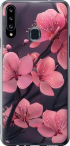 Чехол Пурпурная сакура для Samsung Galaxy A20s A207F