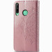 Шкіряний чохол (книжка) Art Case з візитницею на Huawei Y6p (Рожевий) в магазині vchehle.ua