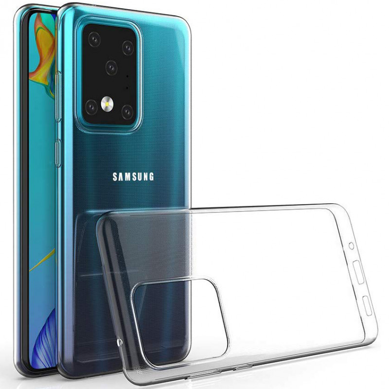 TPU чехол Epic Premium Transparent для Samsung Galaxy S20 Ultra