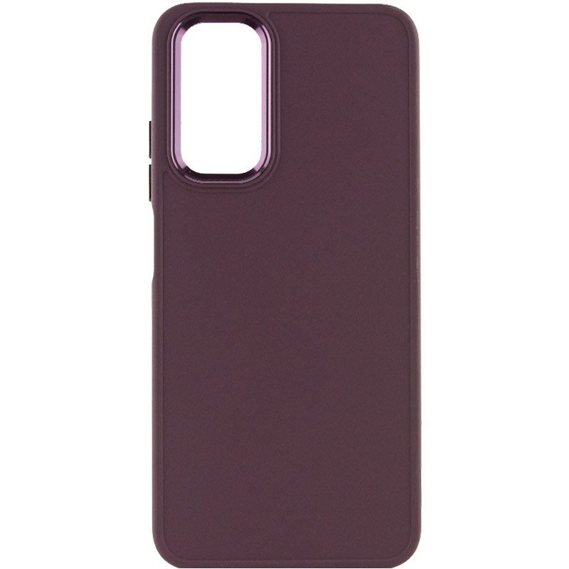 Фото TPU чехол Bonbon Metal Style для Samsung Galaxy A34 5G (Бордовый / Plum) на vchehle.ua