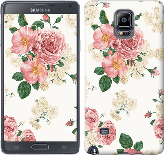 

Чехол цветочные обои v1 для Samsung Galaxy Note 4 N910H 642120