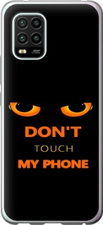 Чехол Don't touch the phone для Xiaomi Mi 10 Lite