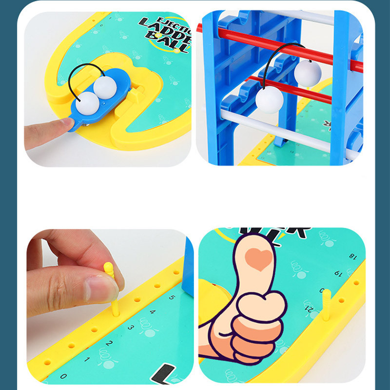 Настольная интерактивная игра Ummi 22022 Ejection Ladder Ball (Blue / Yellow) в магазине vchehle.ua