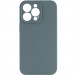 Чохол Silicone Case Full Camera Protective (AA) NO LOGO на Apple iPhone 13 Pro (6.1") (Зелений / Pine green)