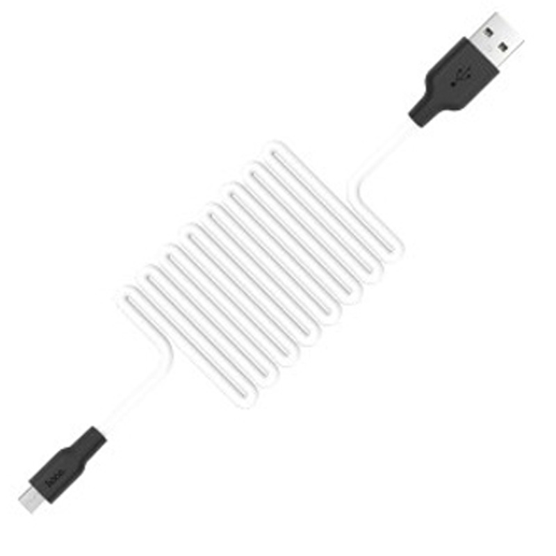 

Дата кабель Hoco X21 Silicone MicroUSB Cable (1m) (Black_White) 714338