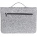 Повстяний портфель Gmakin (GS16) для Macbook Air / Pro 13 / 13,3 на пластикових застібках (Ciрий) в магазині vchehle.ua