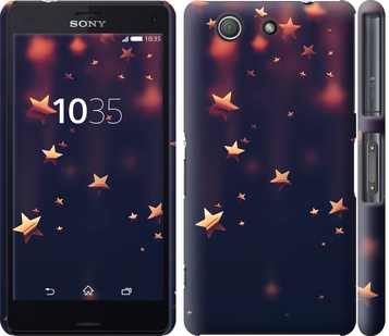 

Чехол Падающие звезды для Sony Xperia Z3 Compact D5803 646077